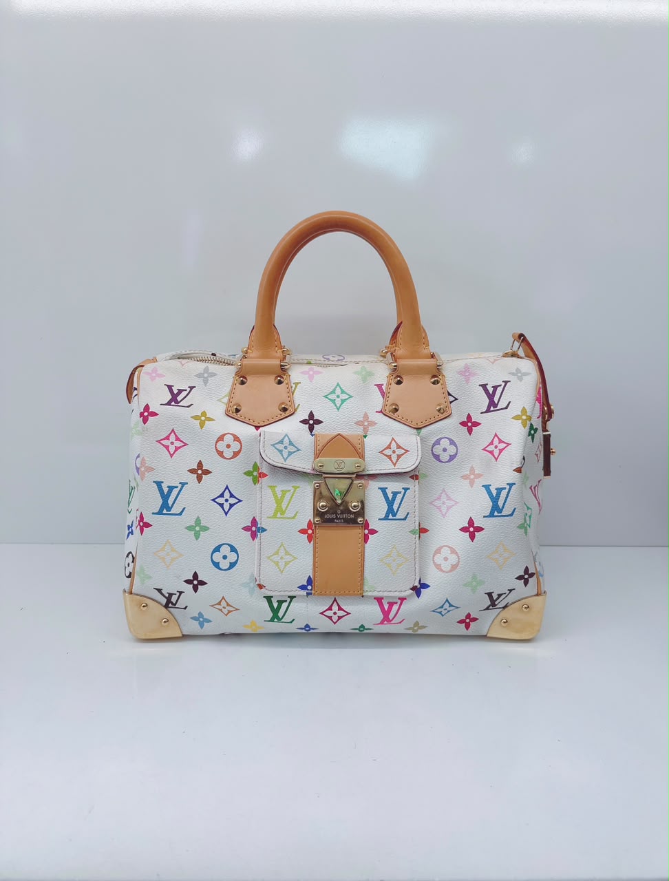 WHITE MULTICOLOR SPEEDY 30