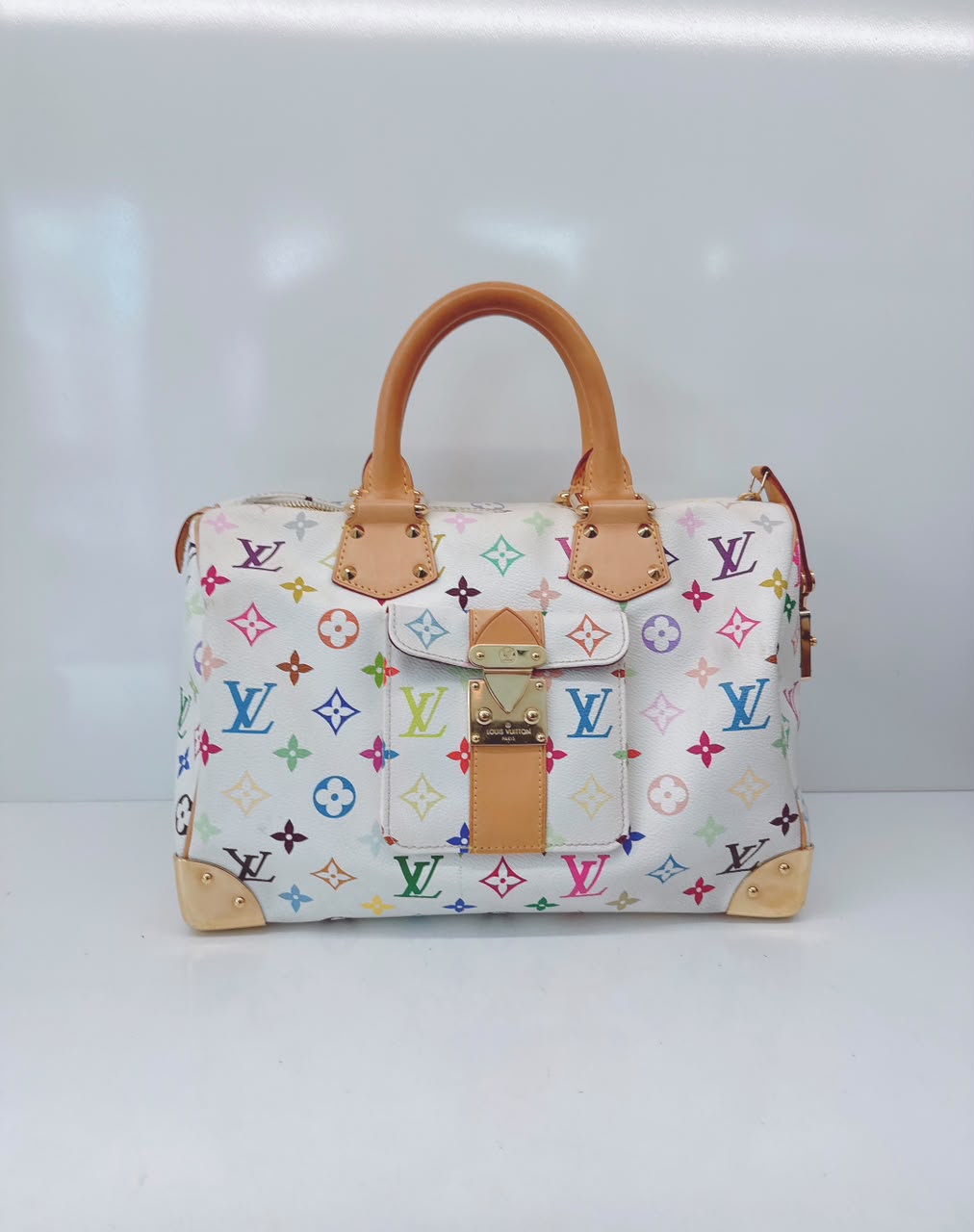 WHITE MULTICOLOR SPEEDY 30