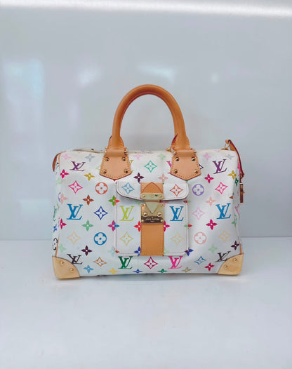 WHITE MULTICOLOR SPEEDY 30