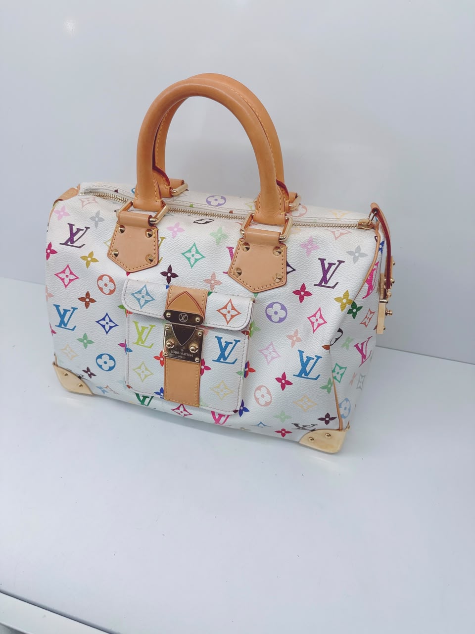 WHITE MULTICOLOR SPEEDY 30