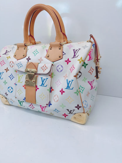 WHITE MULTICOLOR SPEEDY 30