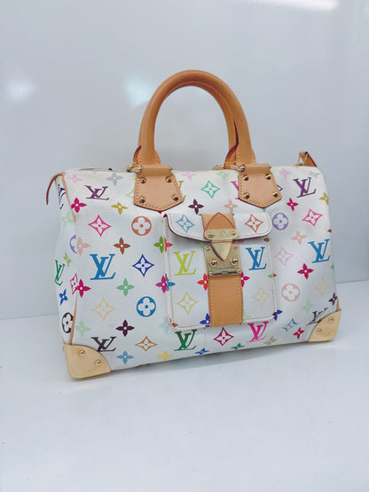WHITE MULTICOLOR SPEEDY 30