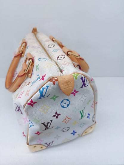 WHITE MULTICOLOR SPEEDY 30