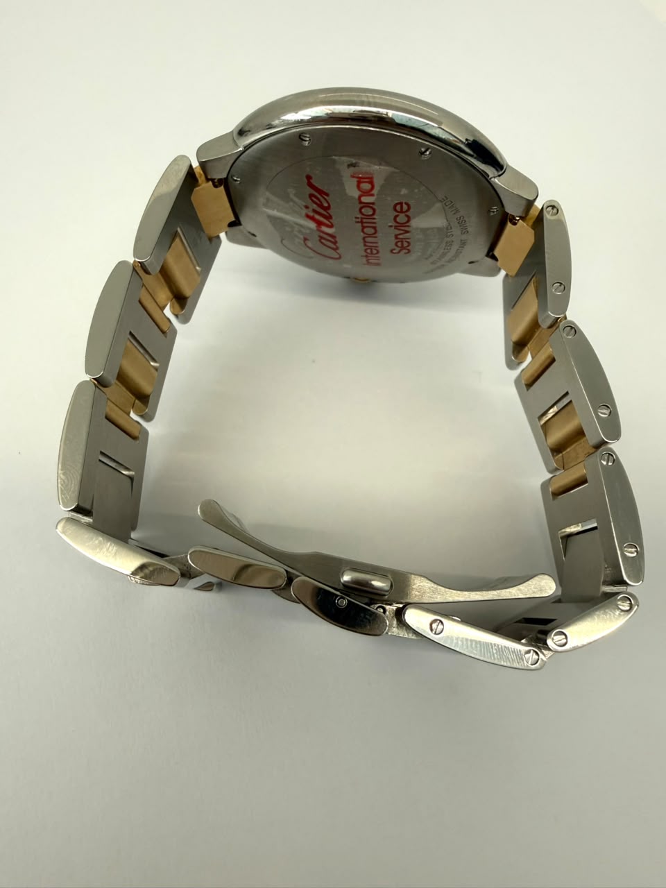 18K YELLOW GOLD AND STAINLESS STEEL BALLON BLEU WRISTWATCH 42MM