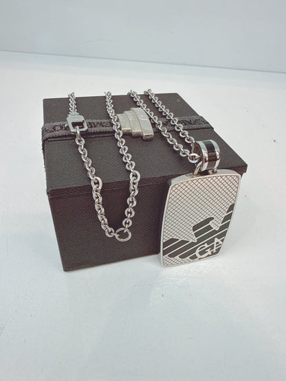 MEN'S STAINLESS STEEL PENDANT AND BRACELET SET