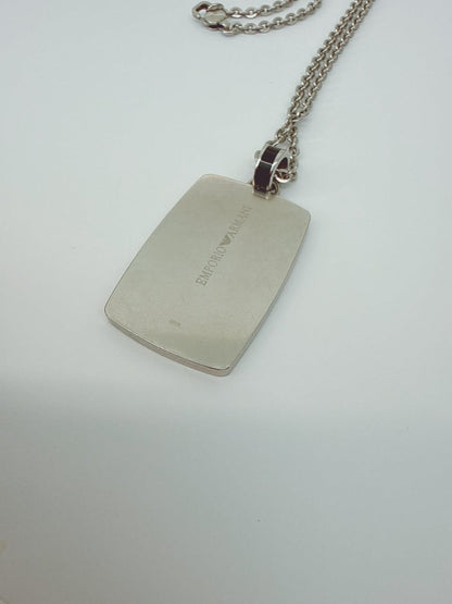 MEN'S STAINLESS STEEL PENDANT AND BRACELET SET