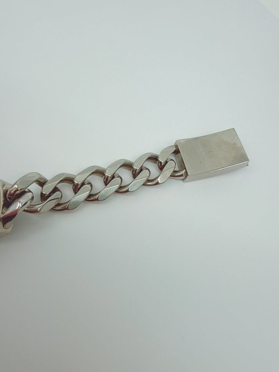 MEN'S STAINLESS STEEL PENDANT AND BRACELET SET
