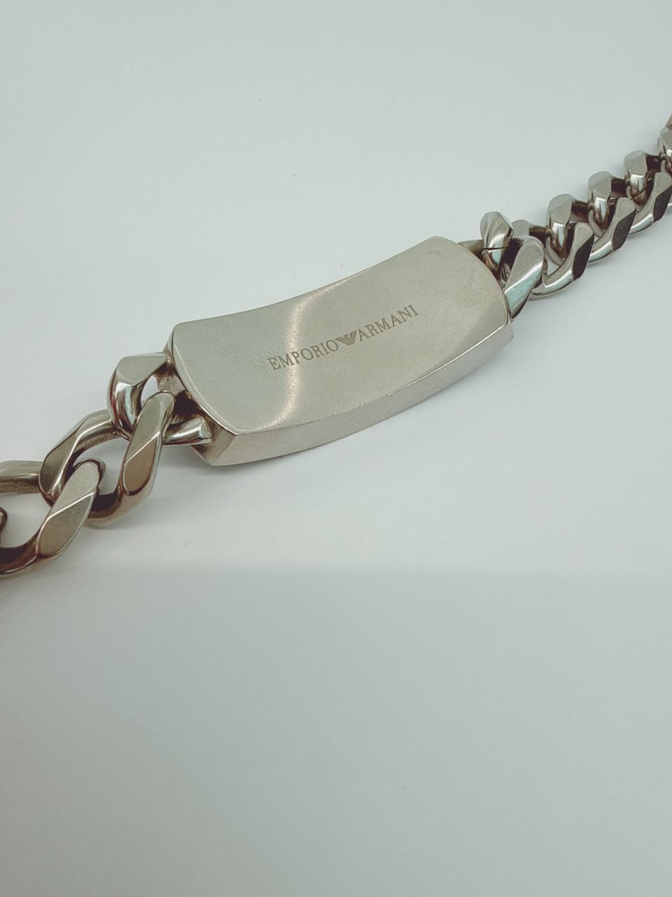 MEN'S STAINLESS STEEL PENDANT AND BRACELET SET