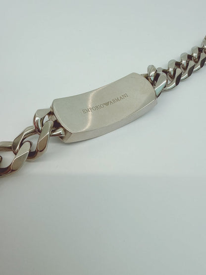 MEN'S STAINLESS STEEL PENDANT AND BRACELET SET