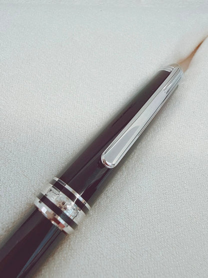 BLACK MEISTERSTUCK CLASSIQUE DIAMOND ROLLERBALL PEN