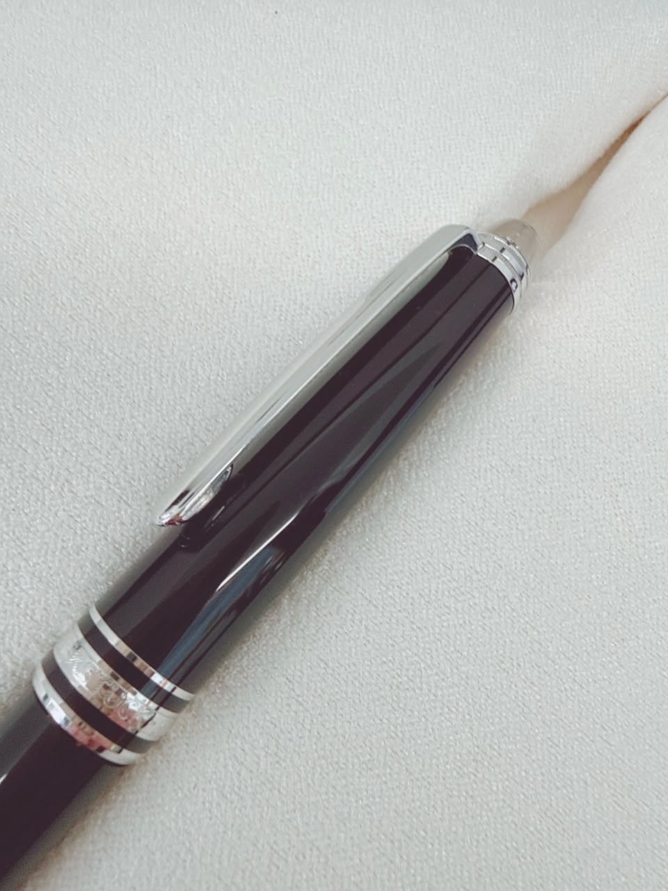 BLACK MEISTERSTUCK CLASSIQUE DIAMOND ROLLERBALL PEN