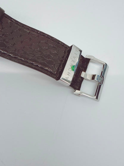 MOTHER OF PEARL STAINLESS STEEL DIAMONDS WATCH GV.5214M