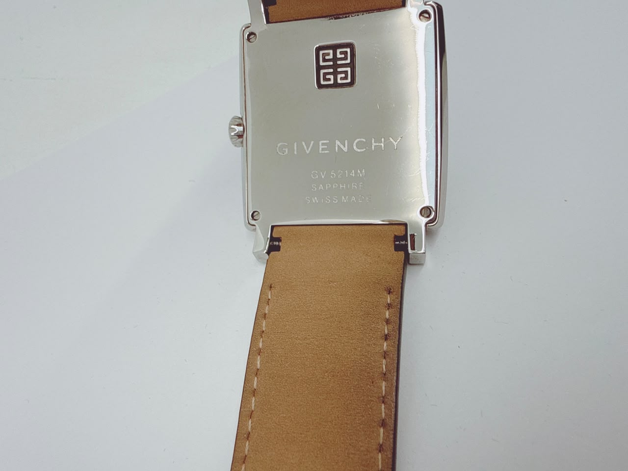 MOTHER OF PEARL STAINLESS STEEL DIAMONDS WATCH GV.5214M