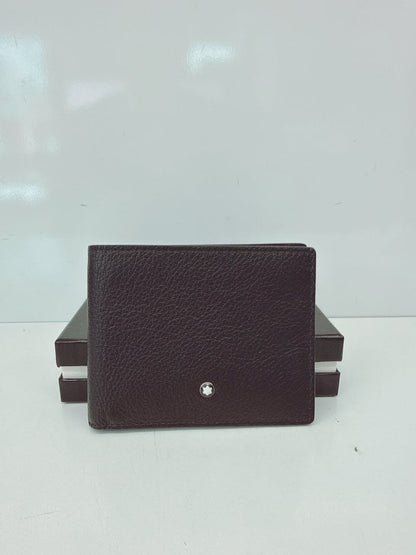BLACK GRAIN LEATHER 6CC CLASSIC BIFOLD WALLET