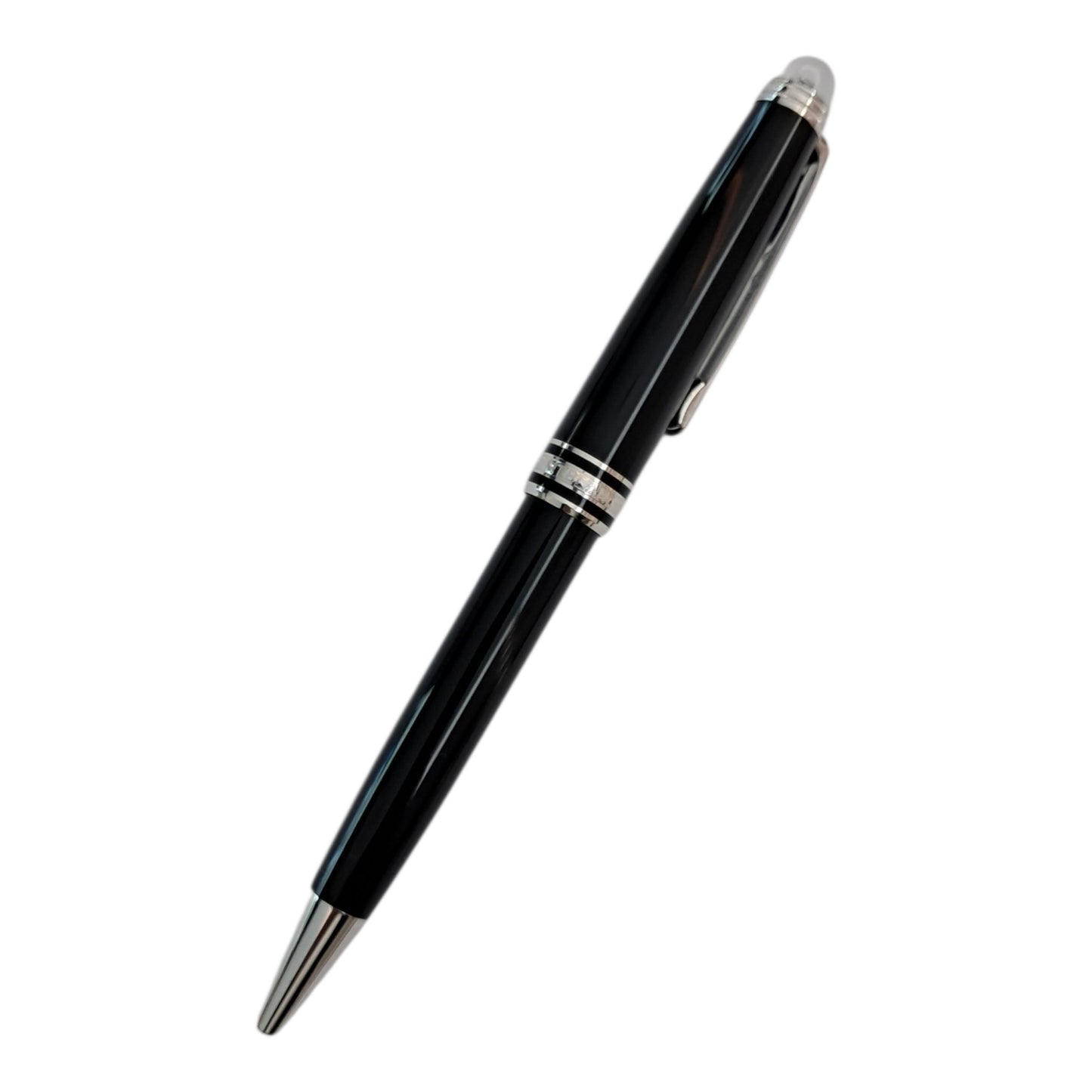BLACK MEISTERSTUCK CLASSIQUE DIAMOND ROLLERBALL PEN