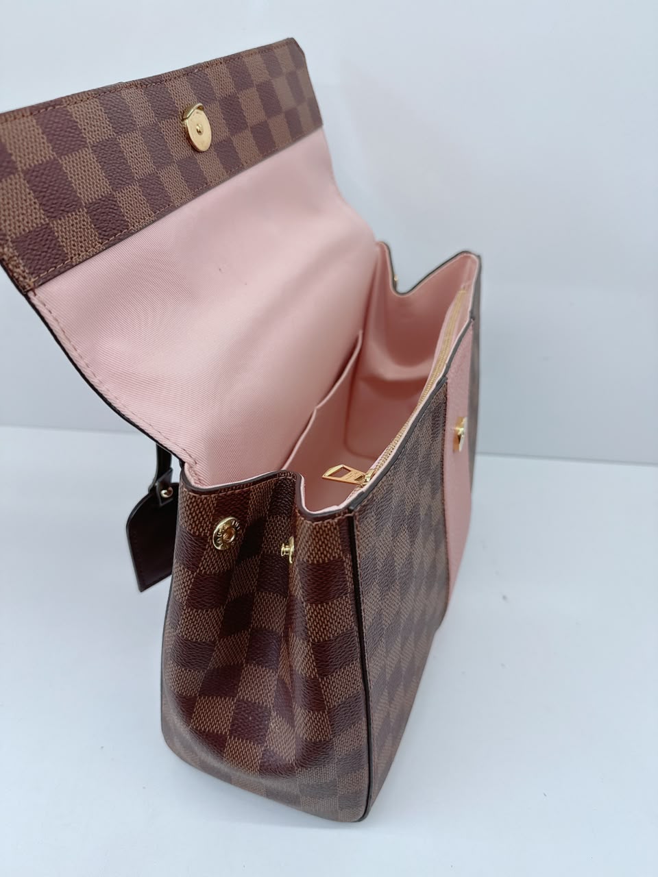 MAGNOLIA DAMIER EBENE CANVAS BOND STREET BAG