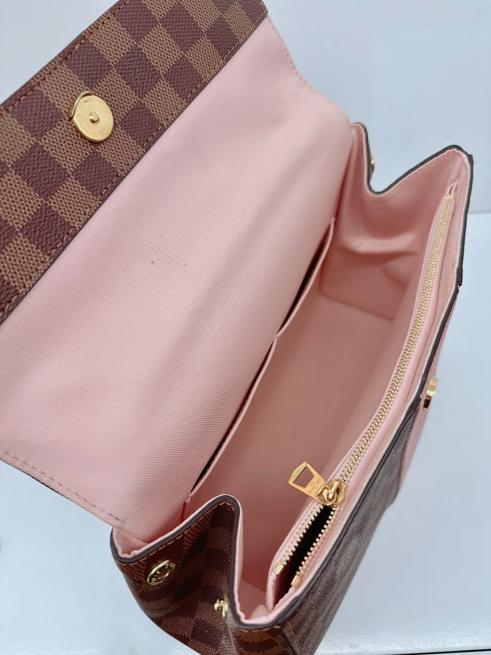 MAGNOLIA DAMIER EBENE CANVAS BOND STREET BAG