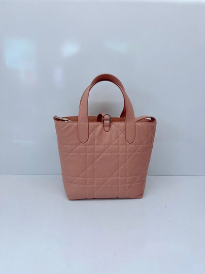 ROSE DES VENTS CALFSKIN MACROCANNAGE SMALL TOUJOURS VERTICAL TOTE