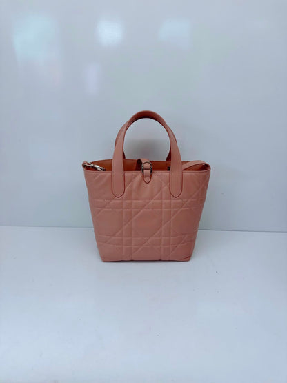 ROSE DES VENTS CALFSKIN MACROCANNAGE SMALL TOUJOURS VERTICAL TOTE