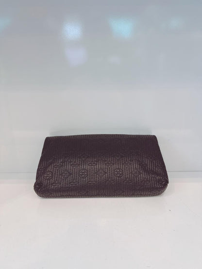 BLACK ALTAIR MONOGRAM MOTARD POCHETTO CLUTCH BAG