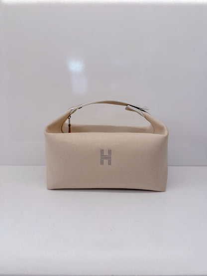 NATUREL COTTON  CANVAS BRIDE-A-BRAC CASE, LARGE MODEL