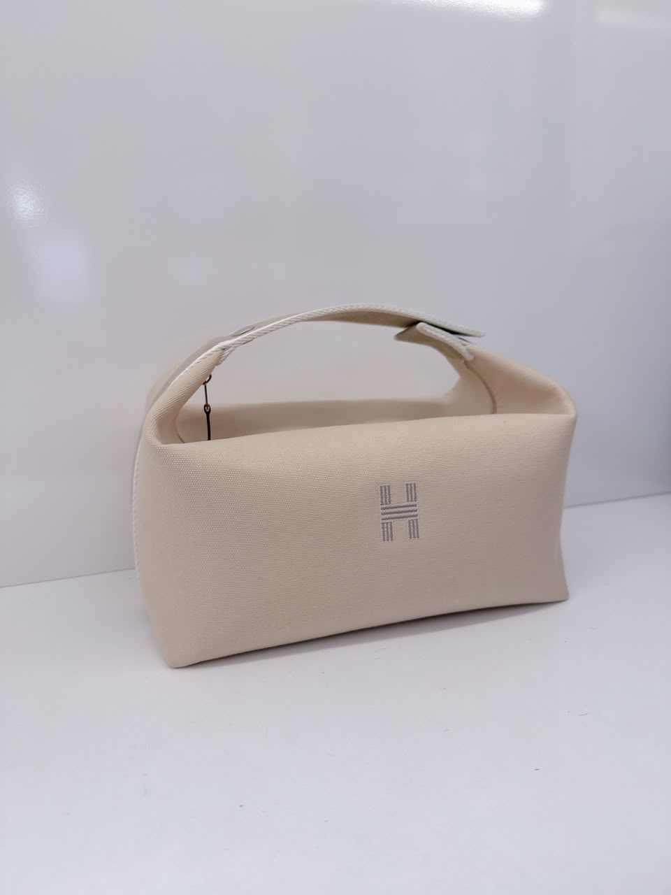 NATUREL COTTON  CANVAS BRIDE-A-BRAC CASE, LARGE MODEL