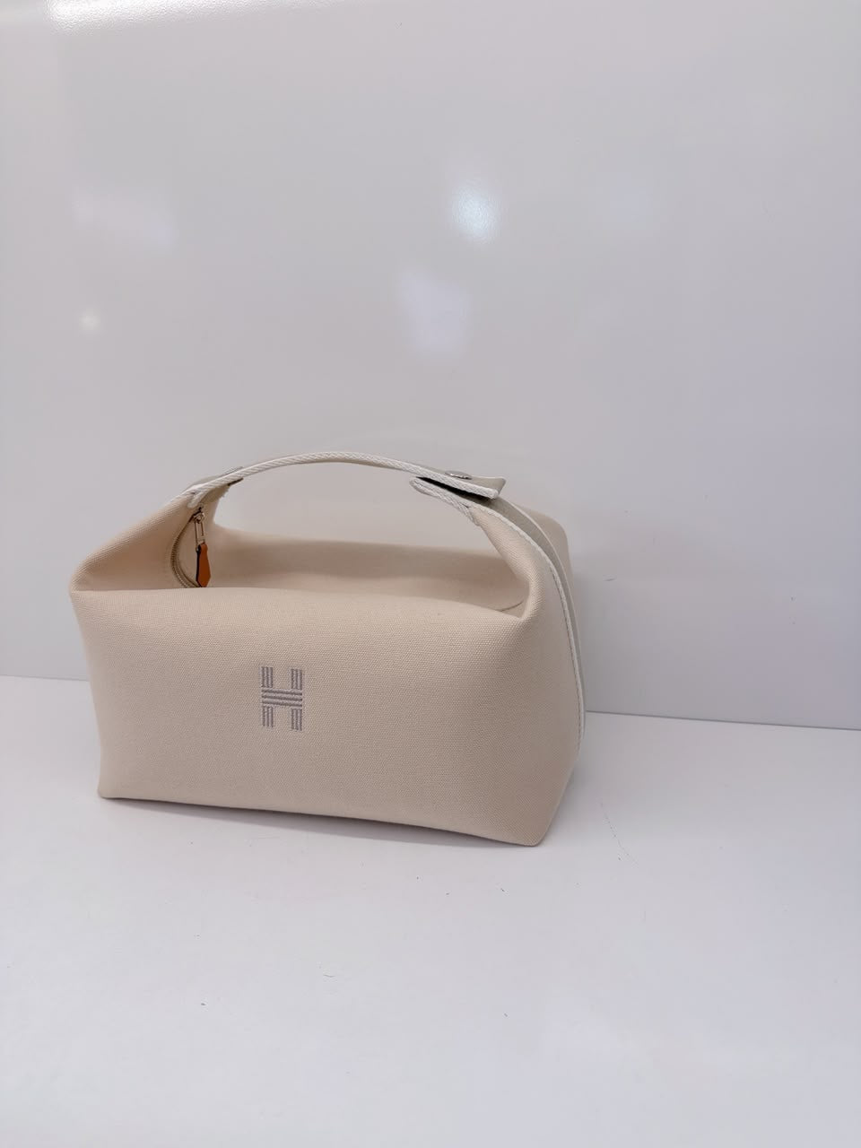 NATUREL COTTON  CANVAS BRIDE-A-BRAC CASE, LARGE MODEL