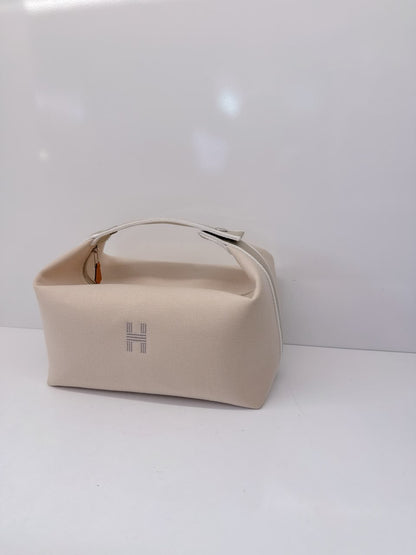 NATUREL COTTON  CANVAS BRIDE-A-BRAC CASE, LARGE MODEL