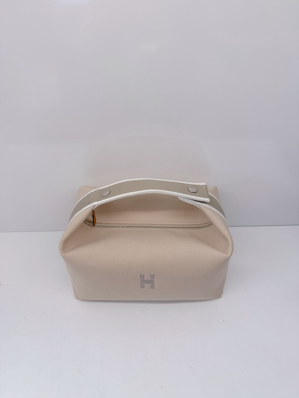 NATUREL COTTON  CANVAS BRIDE-A-BRAC CASE, LARGE MODEL