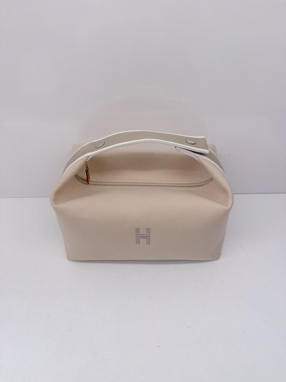 NATUREL COTTON  CANVAS BRIDE-A-BRAC CASE, LARGE MODEL