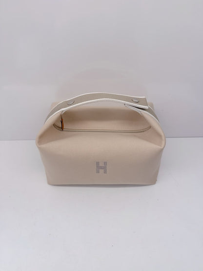NATUREL COTTON  CANVAS BRIDE-A-BRAC CASE, LARGE MODEL