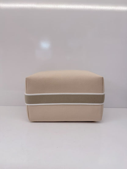 NATUREL COTTON  CANVAS BRIDE-A-BRAC CASE, LARGE MODEL