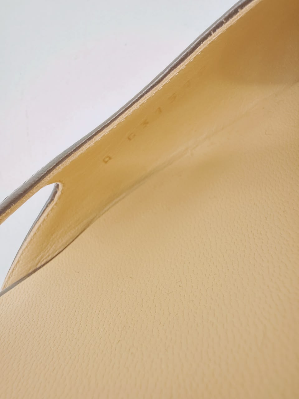 BLACK GOATSKIN AND GROSGRAIN SLINGBACKS 40C