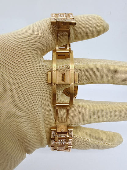 ROSE GOLD PAVED DIAMONDS ROYAL OAK WATCH