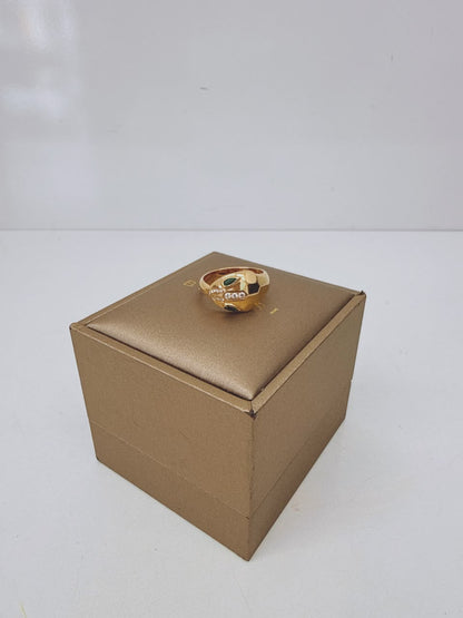 18K ROSE GOLD AND DIAMONDS SERPENTI SEDUTTORI RING 43