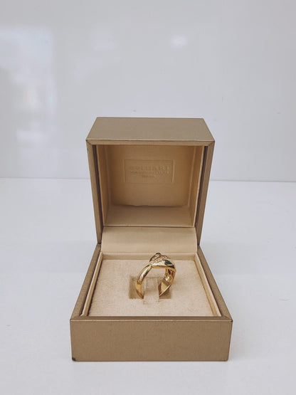 18K ROSE GOLD AND DIAMONDS SERPENTI SEDUTTORI RING 43