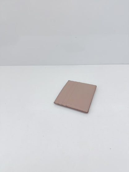 CIPRIA SAFFIANO METAL CARD HOLDER