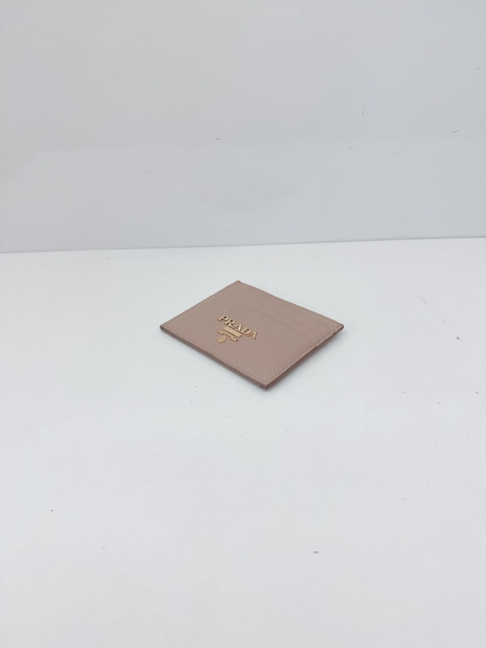 CIPRIA SAFFIANO METAL CARD HOLDER