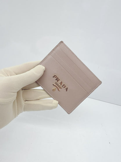 CIPRIA SAFFIANO METAL CARD HOLDER