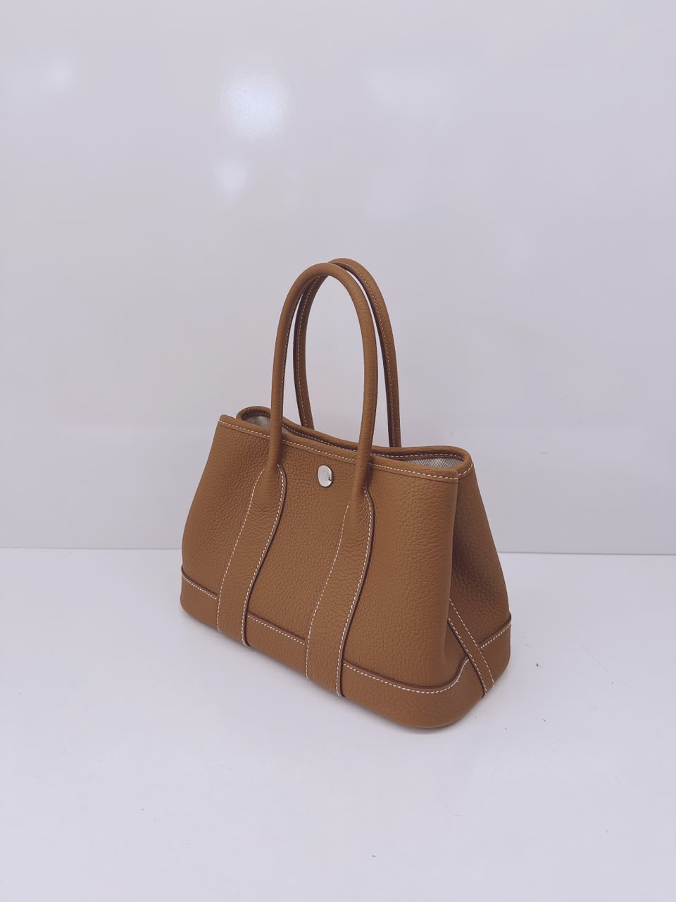 GOLD NEGONDA NEO GARDEN PARTY MINI 23 BAG PALLADIUM HARDWARE
