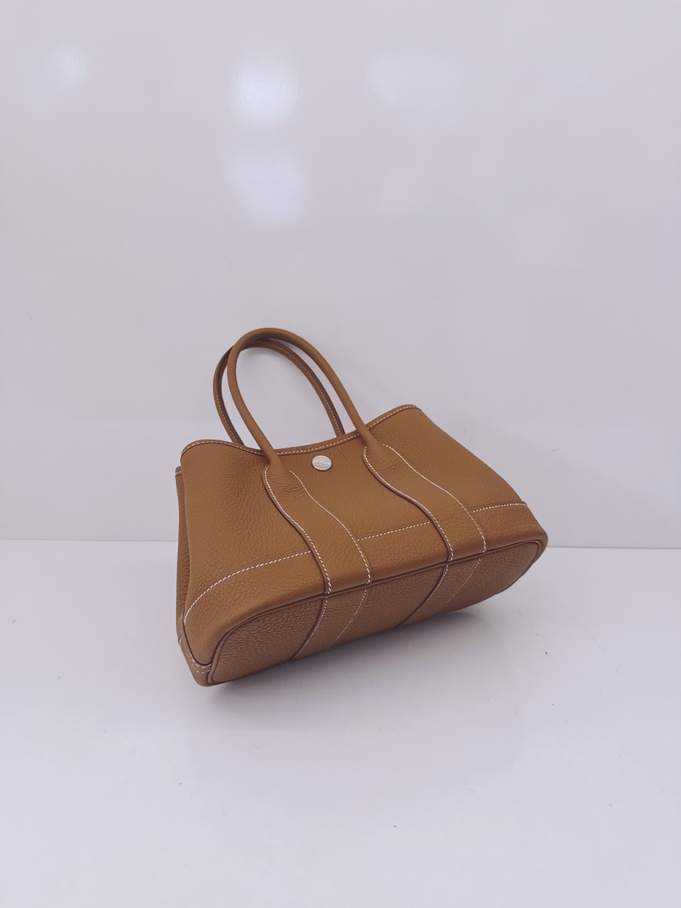 GOLD NEGONDA NEO GARDEN PARTY MINI 23 BAG PALLADIUM HARDWARE