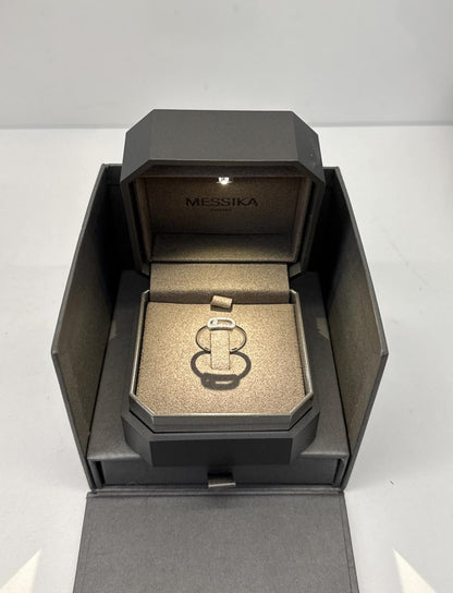 18K WHITE GOLD MOVE UNO DIAMOND RING 52