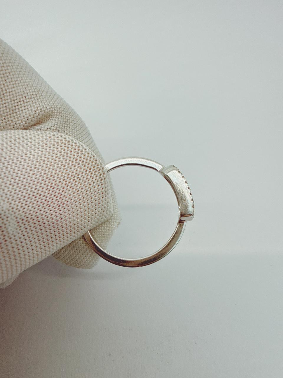18K WHITE GOLD MOVE UNO DIAMOND RING 52