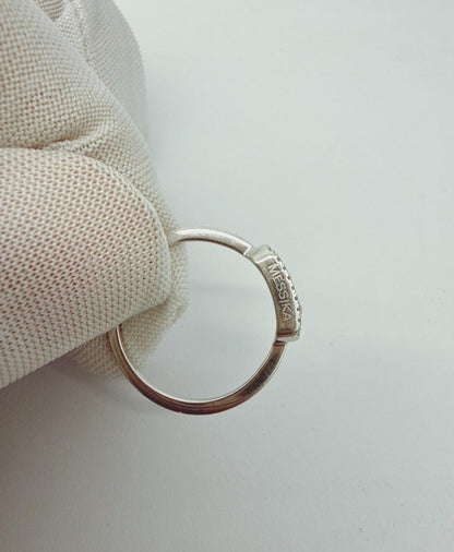 18K WHITE GOLD MOVE UNO DIAMOND RING 52