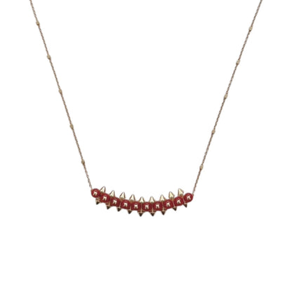 18K ROSE GOLD CLASH DE CARTIER PENDANT, AGATE
