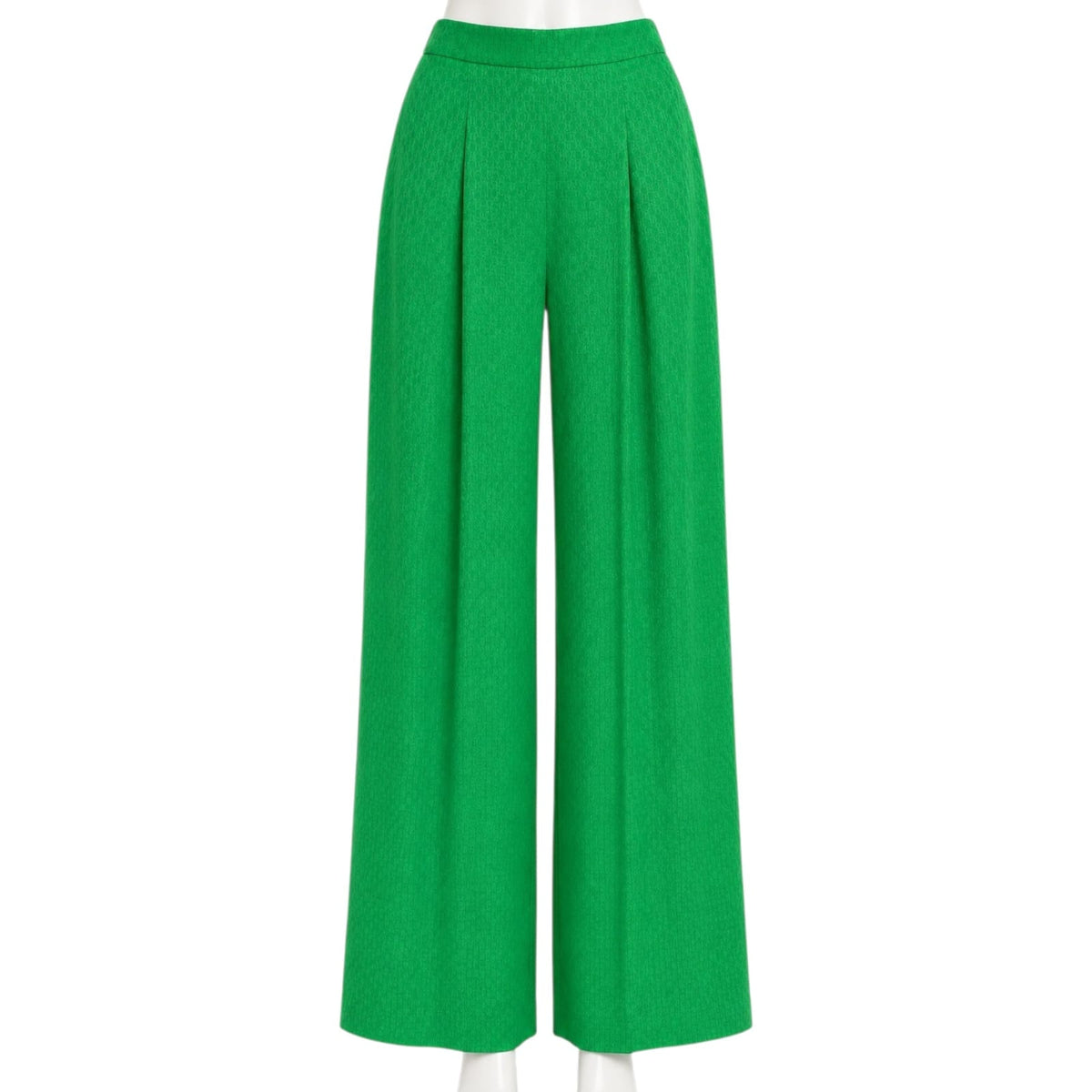 GREEN LOGO PATTERN PANTS XS