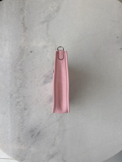 ROSE SAKURA MINI EVELYNE 16 CLEMENCE LEATHER PALLADIUM HARDWARE