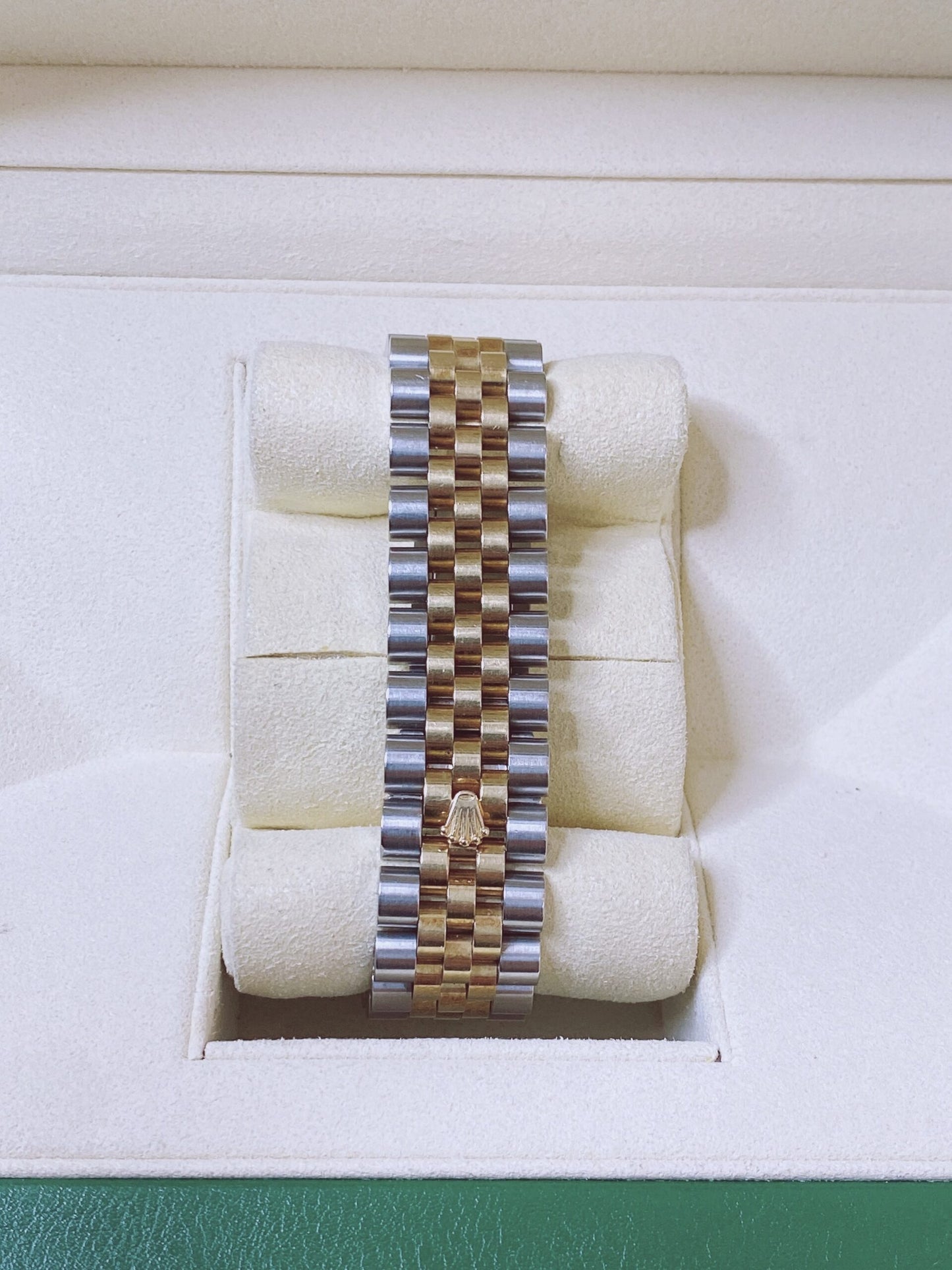 CHAMPAGNE DIAMOND 18K YELLOW GOLD STAINLESS STEEL DATEJUST 36MM