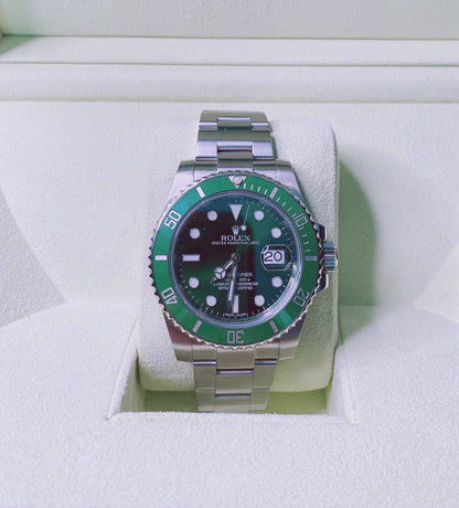 SUBMARINER DATE "HULK" 116610LV WATCH 40MM