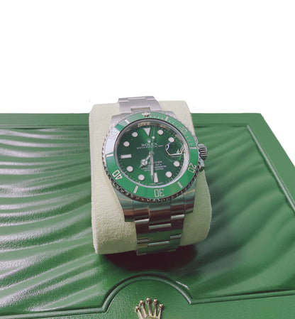 SUBMARINER DATE "HULK" 116610LV WATCH 40MM